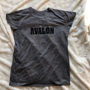 Avalon’s NJ Nike Dri Fit Gray Tee Sz L